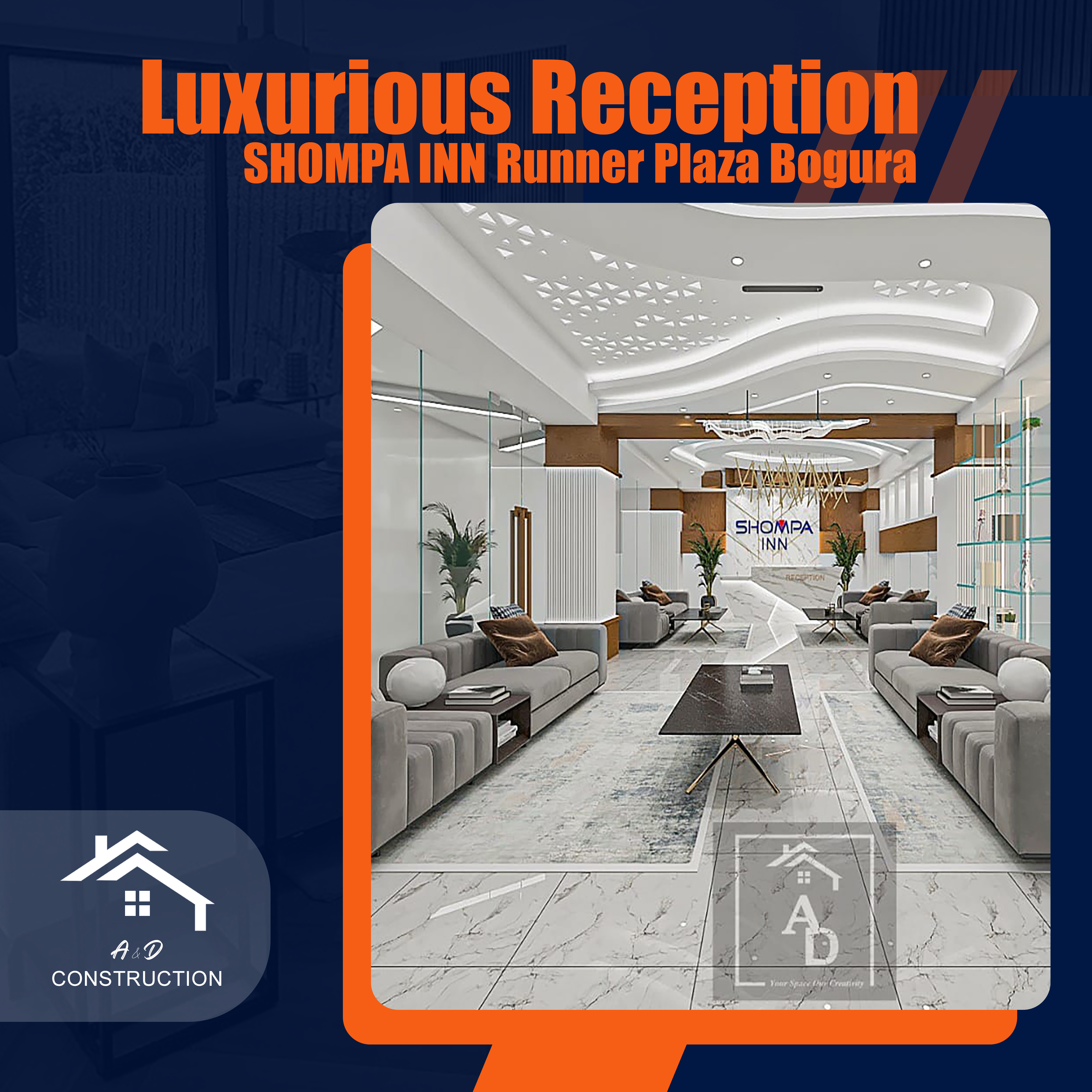 Luxurious Reception SHOMPA INN